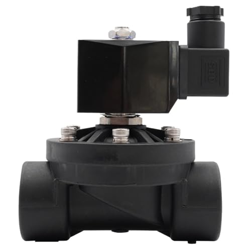 Normalerweise geschlossenes oder offenes Kunststoff-Magnetventil, DN15 DN20 DN25 DN32 DN40 DN50 Wasserventile, AC 110 V 220 V DC12 V 24 V(1",NPT_AC 24V_NORMALLY CLOSED) von KCTRELTQS