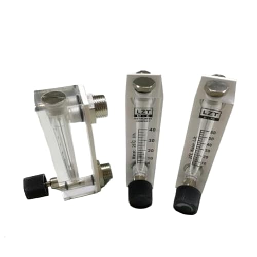 Panel-Meerwasser-Durchflussmesser mit Regler Luftdurchflussmesser, direkt ablesbares Messgerät, Panel-Durchflussmesser(6-60LPH) von KCTRELTQS