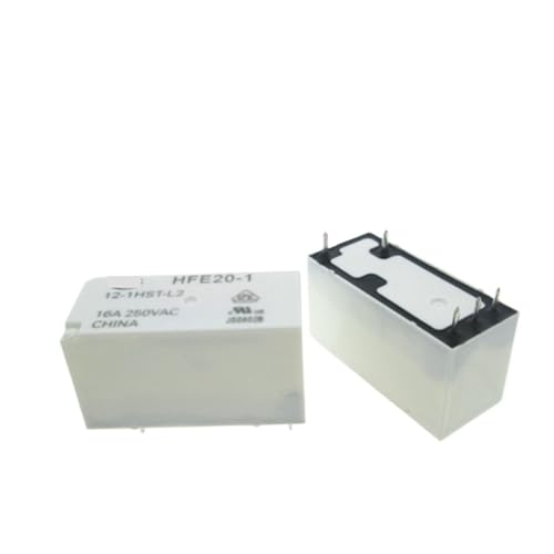 12V Relais HFE20-1-12-1HST-L2 HFE20-1 12-1HST-L2 12VDC DC12V 12V 16A 250VAC 5polig(5PCS) von KCUWRTVRK