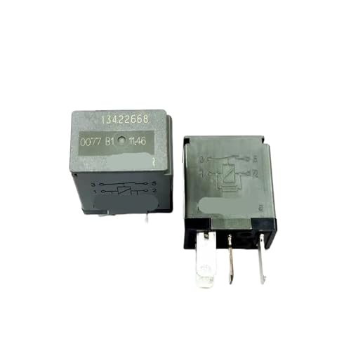 2 Stück 5 Stück Original 13422668 für Buick Envision Inlong Chevrolet Cadillac Relais Lüfter Klimaanlage für Auto 4 Pin (5PCS 13422668) von KCUWRTVRK