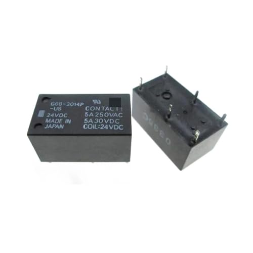 24V-Relais G6B-2014P-US-24VDC G6B-2014P-US 24VDC G6B2014PUS G6B-2014P 24VDC DC24V 5A 250VAC 6PIN(5PCS) von KCUWRTVRK