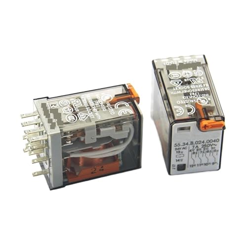55.34.8.024.0040 24V Relais In der Stromversorgung Zwischenrelais 24VAC AC24V 24V 7A 250VAC 14PIN(5PCS) von KCUWRTVRK