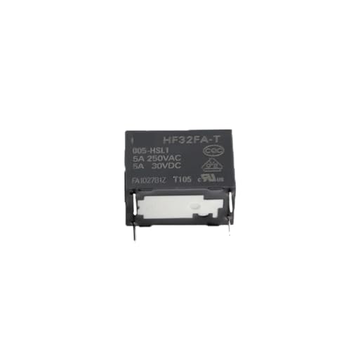 5V Relais HF32FA-T-005-HSL1 HF32FA T 005 HSL1 HF32FAT005HSL1 Ein Satz Schließer 5VDC DC5V 5V 5A 250VAC 4PIN(10PCS) von KCUWRTVRK