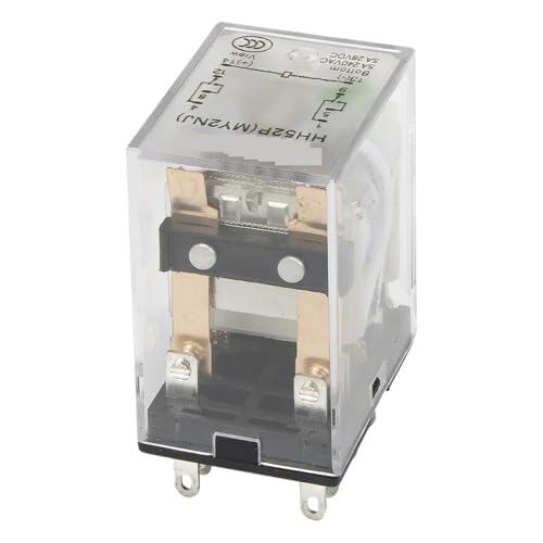 HH52PL elektromagnetisches Relais mit LED-Anzeige HH52P MY2 Serie AC 220V 110V 24V DC 24V 12V HH52P-L MY2NJ(24VAC) von KCUWRTVRK