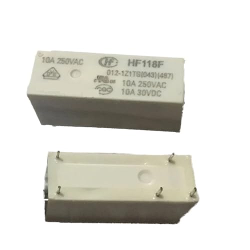 Relais HF118F-012-1Z1 HF118F 012 1Z1 HF118F0121Z1 12VDC DC12V 12V 10A 5PIN(5PCS) von KCUWRTVRK
