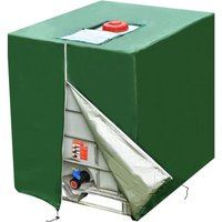 1000L Anti uv 420D Tankabdeckung mit Kordelzug Reißverschluss ibc Container Abdeckung Wassertank von KCVV