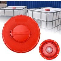 Kcvv - IBC-Tankdeckel, 163 mm, 1000 l, IBC-Tankdeckel, IBC-Tote-Tankdeckel, Deckel, belüfteter IBC-Wassertankdeckel, Deckel für 1000 l Wassertank von KCVV