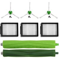 Zubehörpaket für Roomba E5 E6 i3 i3+ i7 j7 j7+ e5154 e5158. Komplettes Ersatzset für Ersatzteile, Seitenbürsten, Filter, Absaugrollen von KCVV