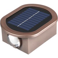 Kcvv - Solar-Wandleuchte, LED-Solarleuchte für den Garten im Freien, LED-Außenwandleuchte IP65 wasserdichte Solar-Türlampe Kcvv - Solar-Wandleuchte, LED-Solarleuchte für den Garten im Freien, LED-Außenwandleuchte IP65 wasserdichte Solar-Türlampe von KCVV