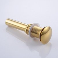 Kcvv - Un-Slotted Becken Waschbecken Wasserhahn Push Pop-Up Klick Klack Maker Stopper Stecker Kein Überlauf Hergestellt Kcvv - Un-Slotted Becken Waschbecken Wasserhahn Push Pop-Up Klick Klack Maker Stopper Stecker Kein Überlauf Hergestellt von KCVV