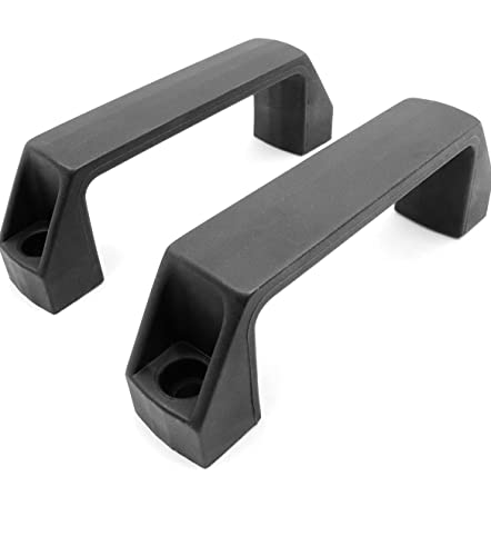 KD-Beschläge Bügelgriff 2er SET Kunststoffgriff PA6 Haltegriff schwarz 135 mm von KD-Beschläge