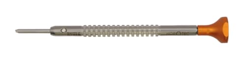 Horotec MSA01.214 - Uhrmacher-Schraubendreher, Körper und Bohrer in T-Form aus Edelstahl, kugelgelagerter Aluminiumkopf, Made in Swiss (1,80mm) von KD89