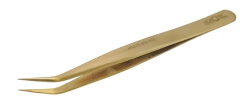 KD89 Horotec MSA12.303 Präzisions-Pinzette für Uhrmacherkunst aus Messing, hervorragende Verarbeitung, Made in Switz, verschiedene Größen zur Auswahl (12.303-S5C) von KD89