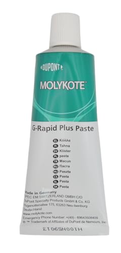 Molykote G-Rapid Plus Paste auf Basis von Festschmierstoffen mit sehr niedrigem Reibungskoeffizienten | schützt vor Festfressen, Korrosion von KD89