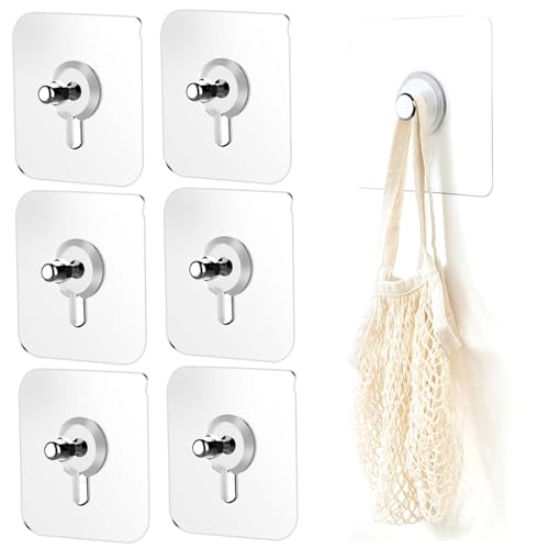 6pcs Bildhügel ohne Nägel, 2.4x2, 4 Selbstklebend ohne Nagelbildhügel, 22 Pfund wasserdichte Wandhaken für Bilder, Plakate, Fotos, dekorative Gemälde 6pcs Bildhügel ohne Nägel, 2.4x2, 4 Selbstklebend ohne Nagelbildhügel, 22 Pfund wasserdichte Wandhaken für Bilder, Plakate, Fotos, dekorative Gemälde von KDAMGOQE