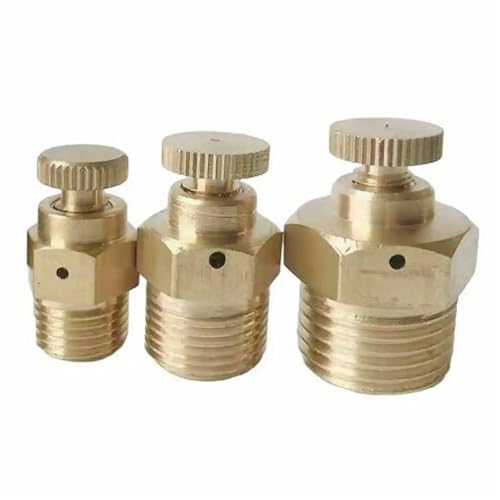 1/8" 1/4" 3/8" 1/2" BSP M8 M10 M12 Male Manual Exhaust valve Air Release Valve Vent Valve PN 1.6 Mpa for Heating(M12x1.25) von KDCYFEZYI