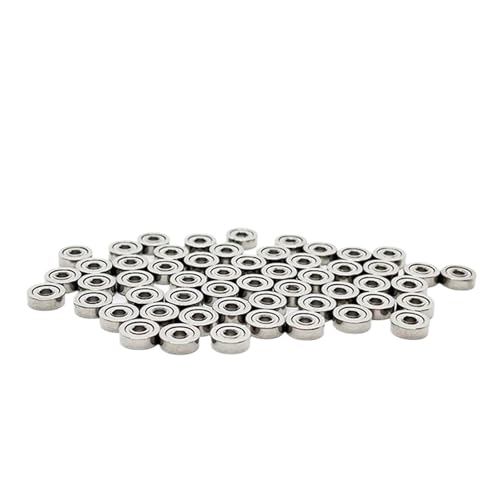 10/50/100PCS Mini Bearing Deep Groove Ball Bearing Inner Diameter 1 1.5 2 2.5 MM Outer Diameter 3 4 5 6 7 8MM(2x4x1.2) von KDCYFEZYI