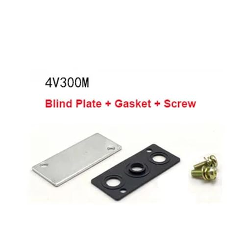 10 stücke Magnetventil Basis Dichtung Schienen Gummi Pad Verteiler Blind Platte Schraube 4V100M 4V200M 4V300M 4V400M 4V1104V2104V3104V410(4V300M) von KDCYFEZYI