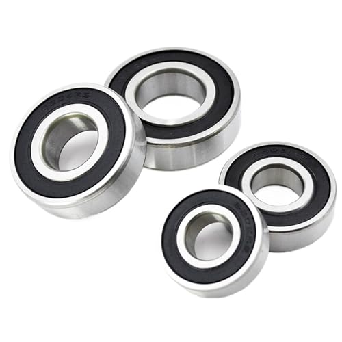 2 Stück Lager 6200 6201 6202 6203 6204 6205 6206 2RS RS 6200RS 6201RS 6202RS 6205RS Chromstahl Rillenkugellager (6205-2RS 25X52X15mm) von KDCYFEZYI