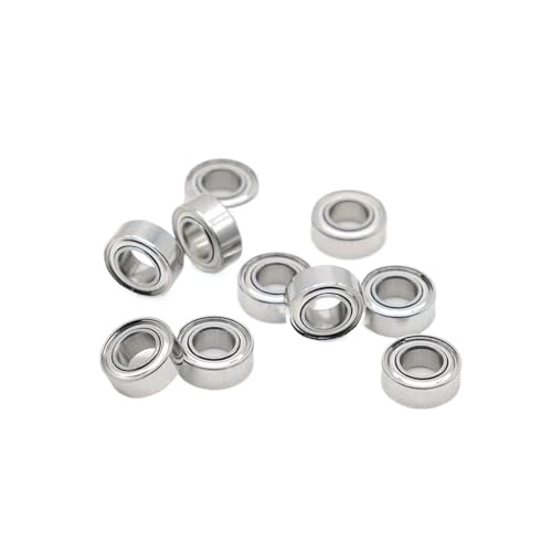 2 Stücke 3x6x2,5mm SMR63ZZ ABEC-9 Edelstahllager Rollengriffe Lager Angelrollenlager(2Pcs SMR104ZZ 4X10X4) von KDCYFEZYI