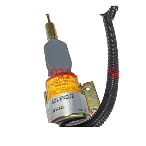 3932529 3932530 24V/12V Magnet For R220-5 210-3 Flammendurchschlag Magnetventil Tankstoppventil(24V High Quality) von KDCYFEZYI