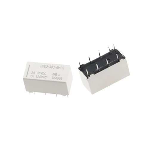 5PCS/lot relay HFD2-003-M-L2 HFD2-005-M-L2 HFD2-012-M-L2 HFD2-024-M-L2 10pin 1A 3V 5V 12V 24V(HFD2-003-M-L2) von KDCYFEZYI
