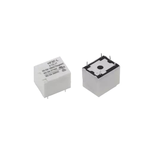 5PCS HF3F-L-5-12-24-1ZL1T 5PIN 10A RELAY HF3F-L-5-12-24-1ZL2T 6PIN 10A 5VDC 12VDC 24VDC(HF3F-L-12-1ZL1T 5PIN) von KDCYFEZYI