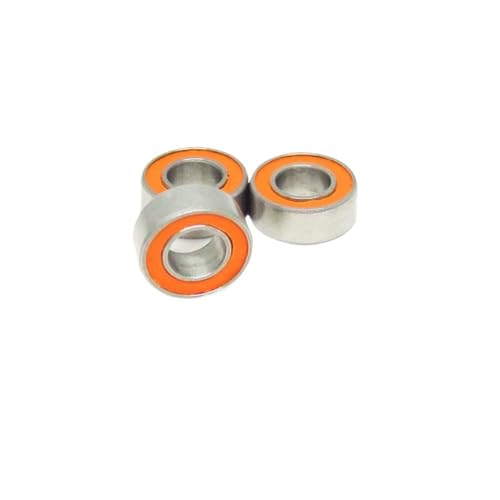 5pcs 3x6x2.5 SMR63 2RS Hybrid Ceramic Bearing 3 * 6 * 2.5 Ceramic Ball Bearing SMR63C 2OS Reel Bearing MR63 2RS ABEC7(SMR84C-2OS 4x8x3mm) von KDCYFEZYI