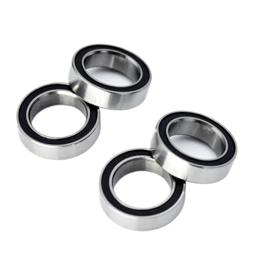 6700 ZZ 2RS Miniatur Rillenkugellager, 10/100 Stück, 10 x 15 x 4 mm, Innenbohrung 10 mm, 6700ZZ 2Z DDU (10 Stück, 6700 2RS) von KDCYFEZYI