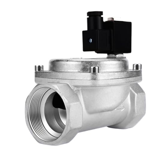 Edelstahl Magnetventil 0927 Pilot Hochdruck Zwei-position Zwei-weg Membran Magnetventil Wasser Gas(AC220V*0927300(3/4)) von KDCYFEZYI