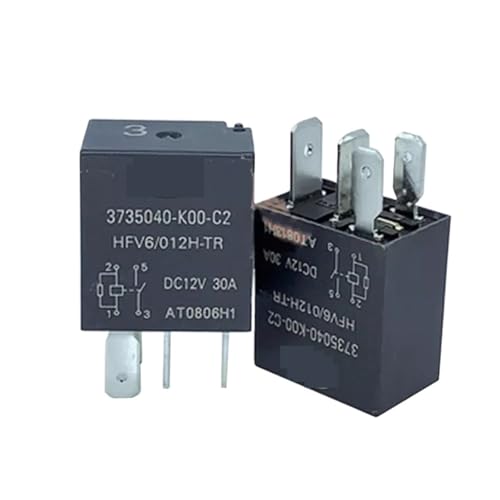 HFV6/012Z-TR HFV6/012H-TR for Chery Große Automobil Licht Pumpe Fan Relais 12VDC30A HFV6 DIP4/5(HFV6 012Z-TR DIP5) von KDCYFEZYI
