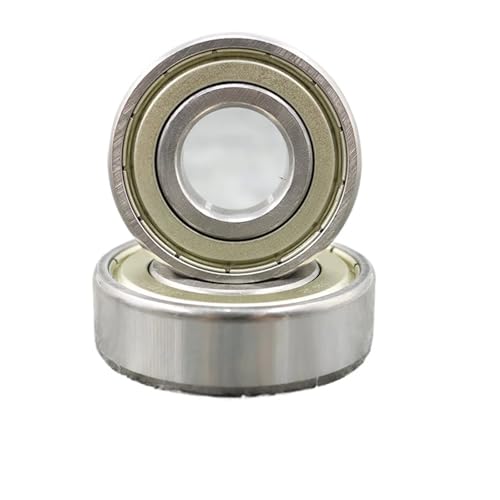 Hochgeschwindigkeitslager Z 6200 6201 6202 6203 6204 6205 Präzisions-Rillenkugellager Chromstahldichtung Staubdichtes stummes Maschinenlager(6203 ZZ 2pcs) von KDCYFEZYI