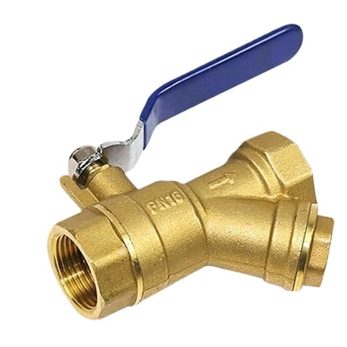 Kupfer Y-typ Filter Kugelhahn 4 Punkte 6 Punkte 1 Zoll Bodenheizung Wasserverteiler Filterventil Leitungswasserventil DN152025(6 points) von KDCYFEZYI