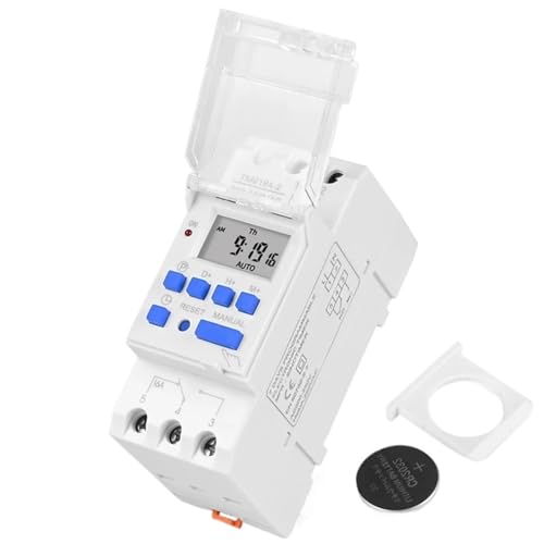 Microcomputer Electronic Weekly Programmable Time Relay Control 220V AC 16A Din Rail Mount(85-265V) von KDCYFEZYI