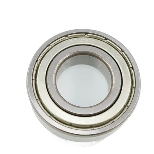 Rillenkugellager mit Motordeckeldichtung 6200 6201 6202 6203 6204 6205 6206 6207 ZZ Kugellager mit Metalldichtung aus Chromstahl (6206 ZZ 30 x 62 x 16 mm) von KDCYFEZYI