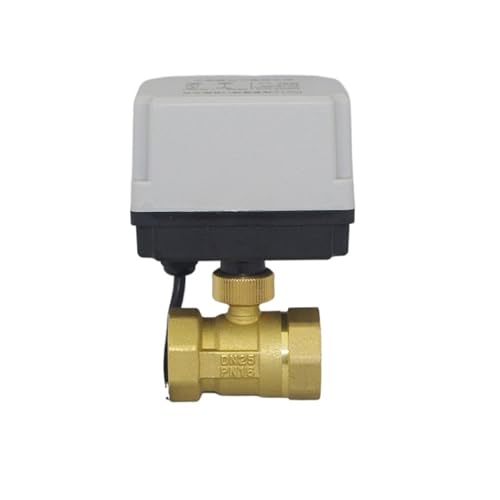 Wasserdicht Und Feucht 220V Zwei-weg 24V Elektrische Kugelhahn 4 Punkte 6 Punkte 1 Zoll 2 Zoll DN15 20 25(DN15 two way AC220V) von KDCYFEZYI