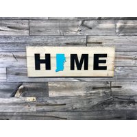 Rhode Island Home Plaque Anpassbare von KDCobbleShop