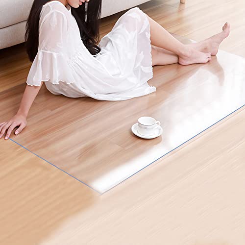 KDDEON Heavy Duty 2mm PVC Bodenschutzmatte Transparent,Bürostuhl Unterlage für Hartböden,Fliesen,Büro Computer Stuhlunterlage,Küche Kühlschrank Couchtisch Matte Haustiermatte (40x100cm/15.8x39.4in) KDDEON Heavy Duty 2mm PVC Bodenschutzmatte Transparent,Bürostuhl Unterlage für Hartböden,Fliesen,Büro Computer Stuhlunterlage,Küche Kühlschrank Couchtisch Matte Haustiermatte (40x100cm/15.8x39.4in) von KDDEON