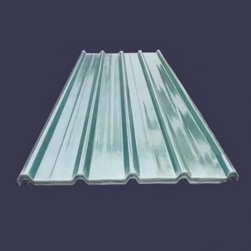 Hochleistungs-Wellplatten,Wellbahn Dachplatten,Anti-UV-Dachblech für Gerätehaus,Regensichere Verkleidungsplatte,FRP-Tageslichtplatten,für den Außenbereich,2mm Dick (0.9x1.7m/35x67in,6 Pcs) von KDDFN