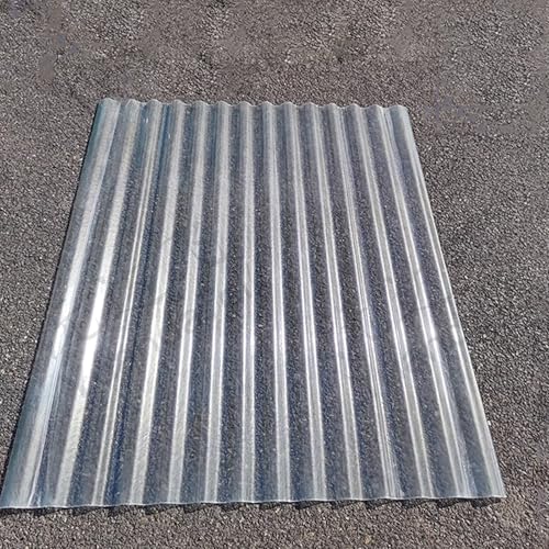 KDDFN Klare Dachplatten,Lichtwellplatten,Wandblech Dachblech,1,5mm FRP-Tageslichtplatten,Wärmeisolierende/Schlagfestigkeit/UV-Schutz/Zuschneidbar,Für Gewächshaus Carports (0.9x2.1m/35x83in,7 Pcs) von KDDFN