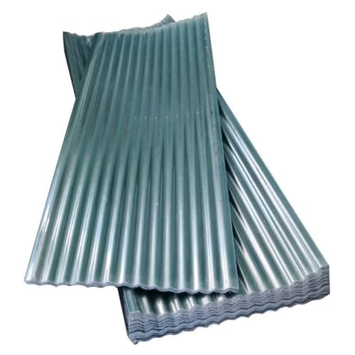 Transparent Wellplatten,FRP-Tageslichtplatten,Wetterfest Wellbahn,1,5mm Dachbleche,Profilblech Trapezblech,Sonnenscheinplatte,für Carport-Gewächshaus,1/3/5/6/8/10/15 Stk (0.9x1.8m/35x71in,1 Pcs) von KDDFN