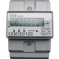 Drehstromzähler DZT6252 230/400V 5/80A, MID 50-60Hz S0 Drehstromzähler DZT6252 230/400V 5/80A, MID 50-60Hz S0 von KDK DORNSCHEIDT