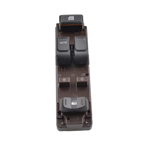 KDMOWHON 2 tür Fahrerseite Dynamoelektrischer Hauptfensterschalter Glasheberknopf Kompatibel for Isuzu D-max 2003-2011 897400382D(LHD) von KDMOWHON