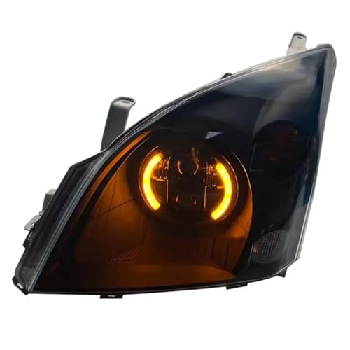 KDMOWHON Auto-Frontscheinwerfer, kompatibel mit Toyota Land Cruiser 2700 LC120, Tagfahrlicht, DRL, Scheinwerfer, niedrige Angel Eyes(B pair) von KDMOWHON
