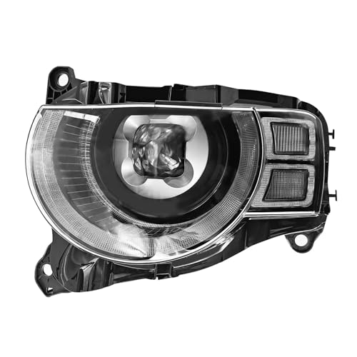 KDMOWHON Auto-Frontscheinwerfer kompatibel for Land Rover Defender 90 110 130 2020–2025 mittlere Konfiguration Montage(Left-Driver Side) von KDMOWHON