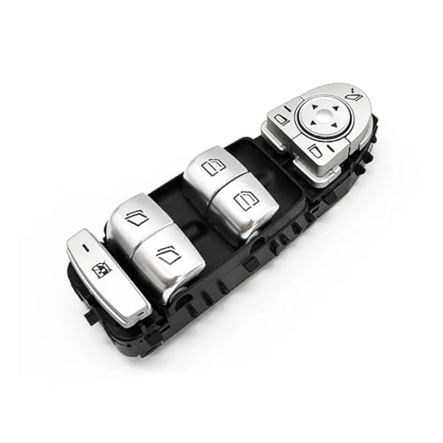 KDMOWHON Auto Master Power Dynamoelektrischer Fensterheberschalter Kompatibel for Mercedes BENZ C-Klasse W205 Coupe Vito W447 2059050302 2059057011 2059051513(No1 for Class V) von KDMOWHON