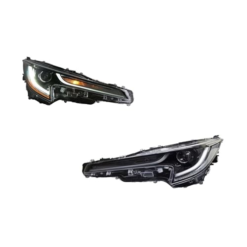 KDMOWHON Auto Scheinwerfer Licht Kompatibel for Toyota LEVIN 2019-2022 Auto Nebel DRL Brems Blinker Lampe Stecker und Spielen von KDMOWHON