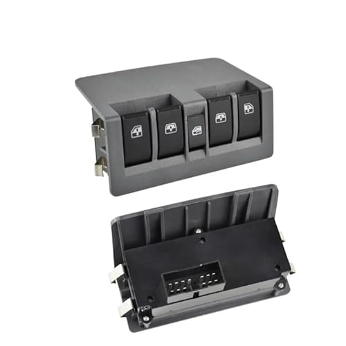 KDMOWHON Auto Styling Dynamoelektrischer Fensterheberschalter Lifter Master Kompatibel for Sail 2010-201 11-polig oder 13-polig 2 oder 4 Tasten(4Buttons 13 pins) von KDMOWHON