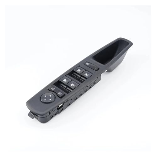 KDMOWHON Autofahrer-Fensterheber-Steuerschalter, Glas-Master-Taste, kompatibel mit Renault Megane MK3 2008 2009 2010–2016 809610016R von KDMOWHON