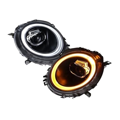 KDMOWHON Autoscheinwerfer Kompatibel for BMW MINI F56 Scheinwerferbaugruppe 2014-2019 Coopers F56 F57 Front-DRL-Signalleuchten Automotive KDMOWHON Autoscheinwerfer Kompatibel for BMW MINI F56 Scheinwerferbaugruppe 2014-2019 Coopers F56 F57 Front-DRL-Signalleuchten Automotive von KDMOWHON
